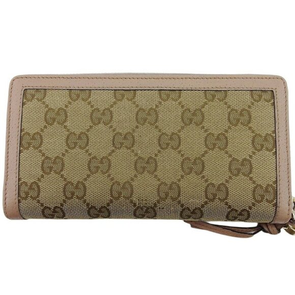 GUCCI long wallet GG pattern brown pink beige USED - Picture 2 of 15